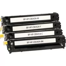 HP CB540A-CB543A съвместим икономичен комплект | print-magic.eu