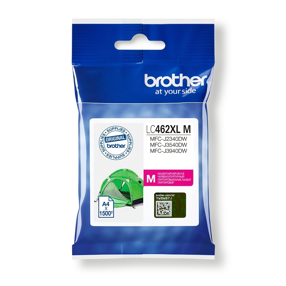 Brother LC462XLM оригинална касета, магента
