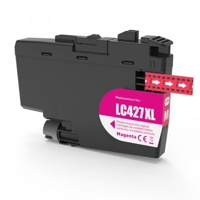 Brother LC-427XLM съвместима мастилница, магента