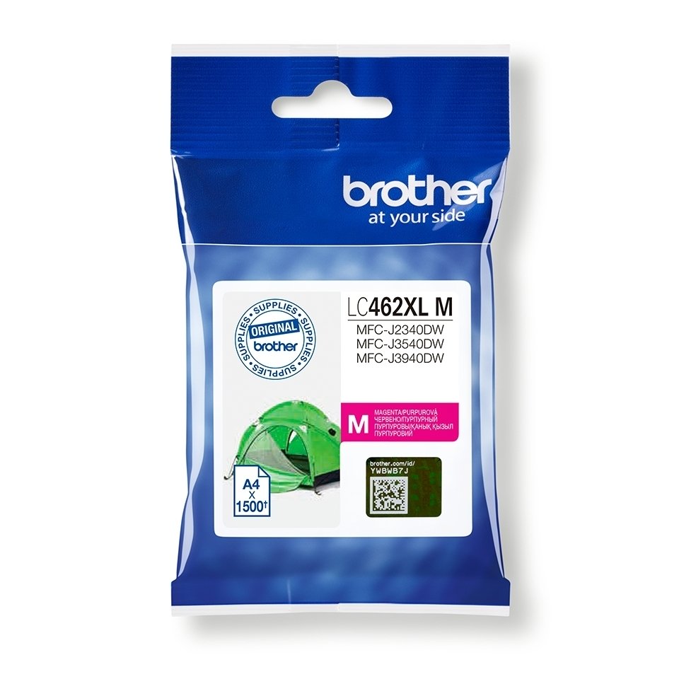 Brother LC462XLM оригинална касета, магента
