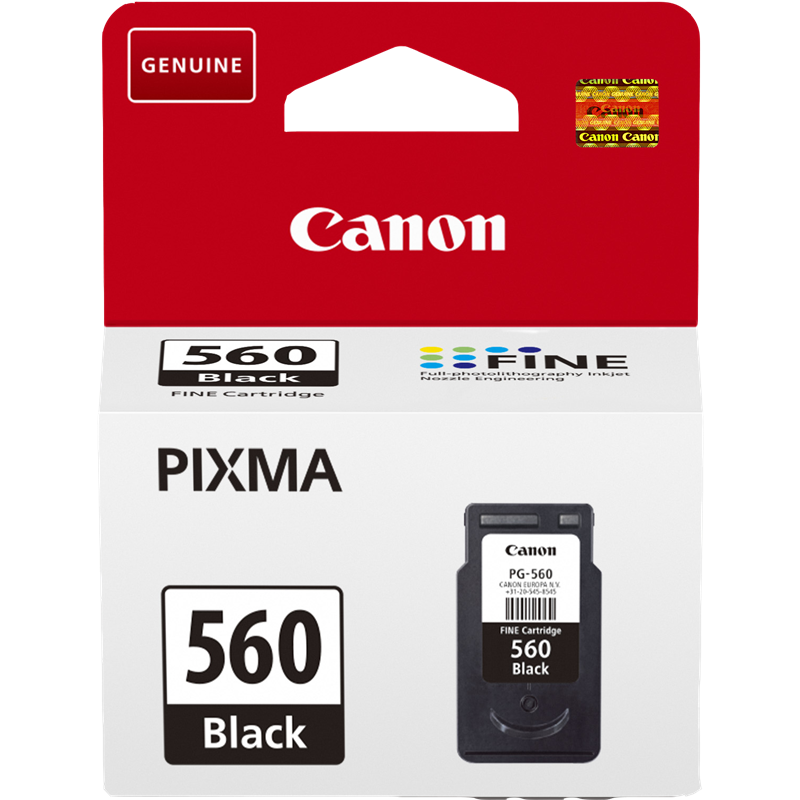 Canon PG-560 (3713C001) оригинална мастилница, черен