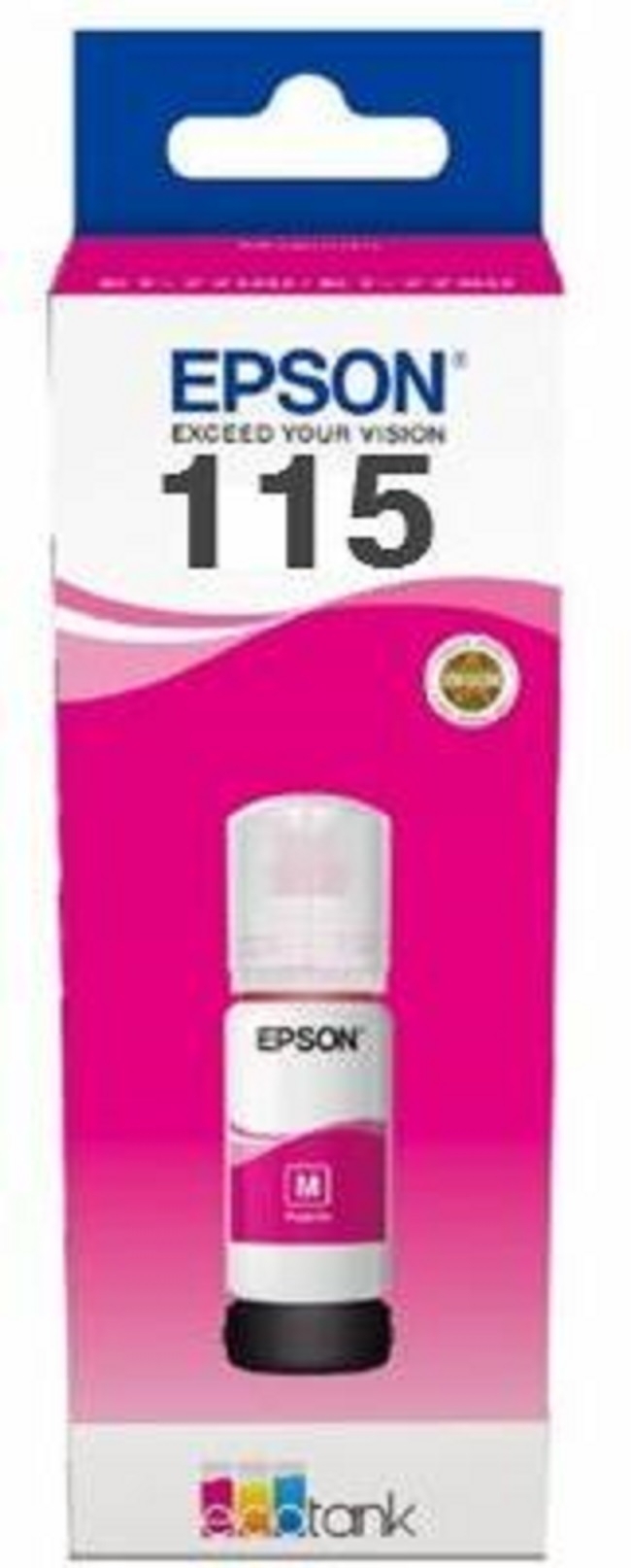 Epson C13T07D34A / 115 оригинално мастило, магента