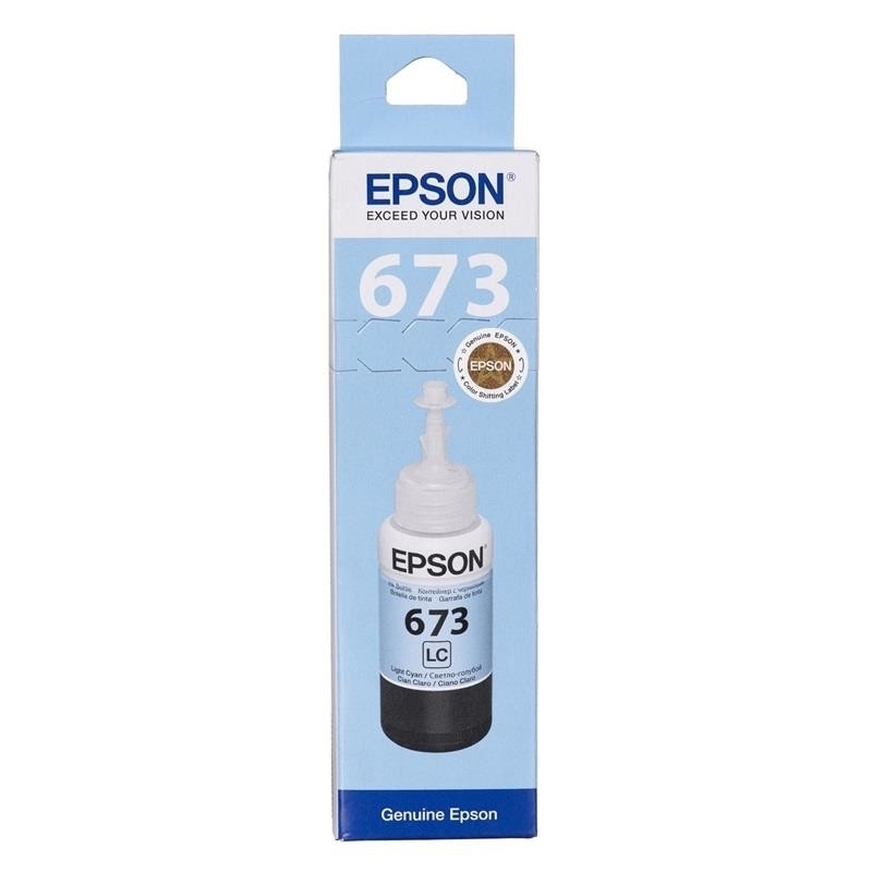 Epson C13T67354A / T6735 оригинално мастило, фото циан