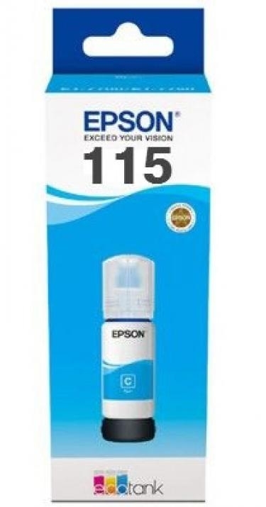 Epson C13T07D24A / 115 оригинално мастило, циан