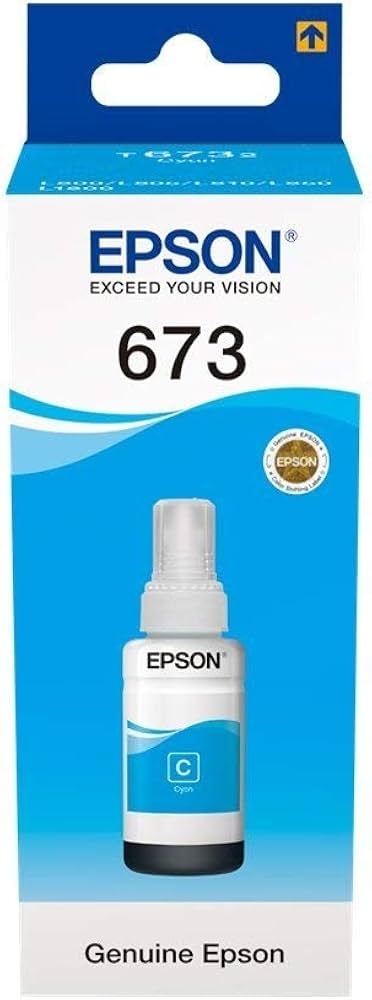 Epson C13T67324A / T6732 оригинално мастило, циан