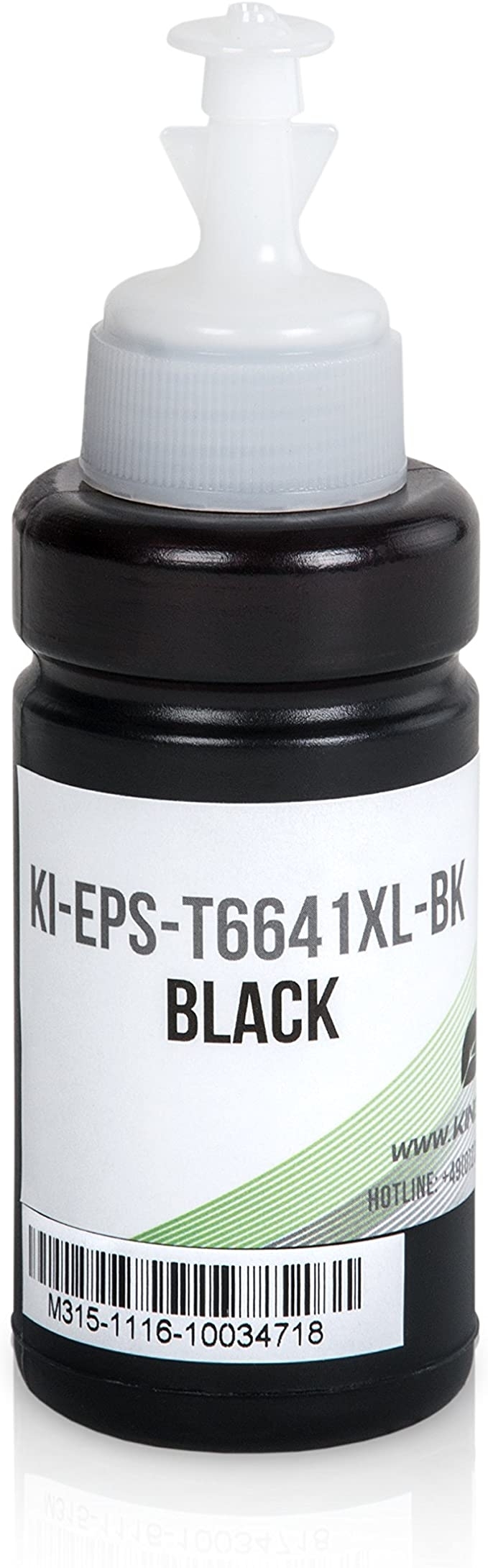 Epson T6641 XL (C13T66414A) съвместимо мастило, черно