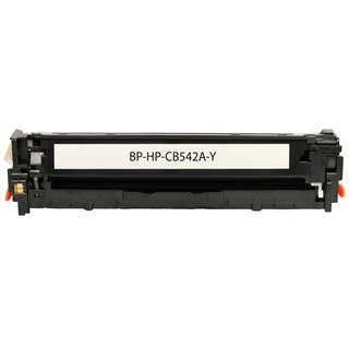 HP CB542A / 125A съвместима тонер касета, жълт