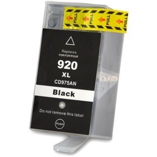 HP 920XL (CD975AE) съвместима мастилница, черен 