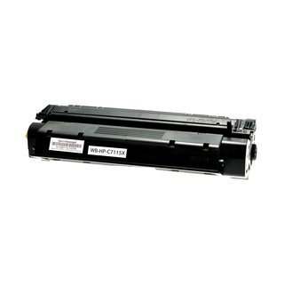 HP C7115X / 15X съвместима тонер касета, черен