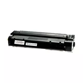 HP C7115X / 15X съвместима тонер касета, черен
