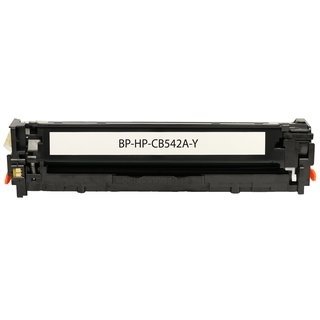 HP CB542A / 125A съвместима тонер касета, жълт