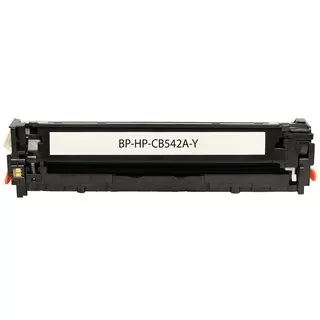 HP CB542A / 125A съвместима тонер касета, жълт