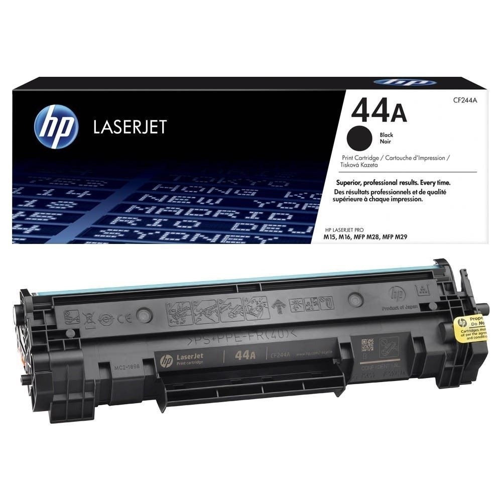 HP CF244A / 44A оригинална тонер касета, черен