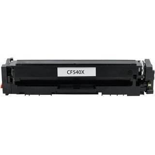 HP CF540X / 203X съвместима тонер касета, черен