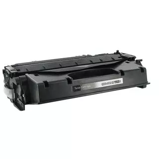 HP Q7553A / 53A съвместима тонер касета, черен