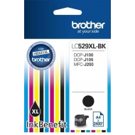 Brother LC-529XLBK оригинална касета, черен 