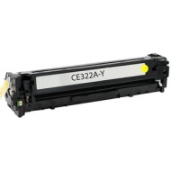 HP CE322A / 128A съвместима тонер касета, жълт