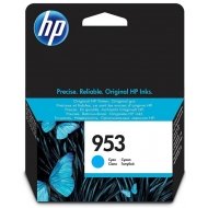HP 953 (F6U12AE) оригинална мастилница, циан 