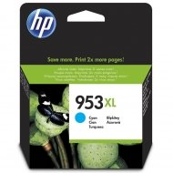 HP 953XL (F6U16AE) оригинална мастилница, циан