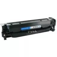 HP CF381A / 312A съвместима тонер касета, циан